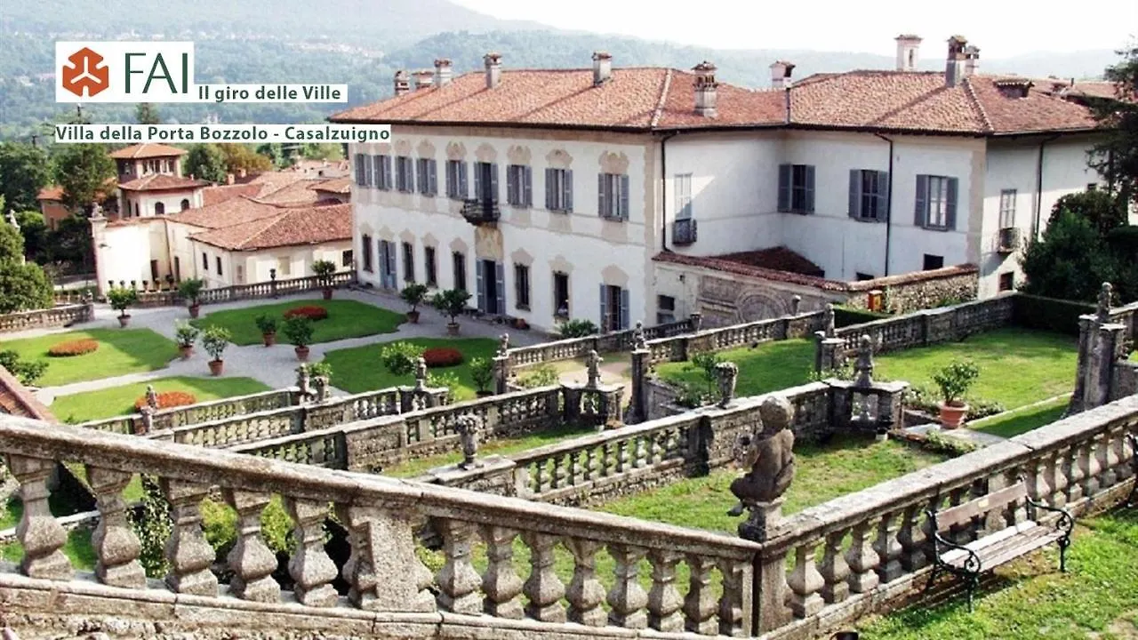 Alojamento de Acomodação e Pequeno-almoço Antico Borgo Sanda Lago Maggiore Casalzuigno Itália